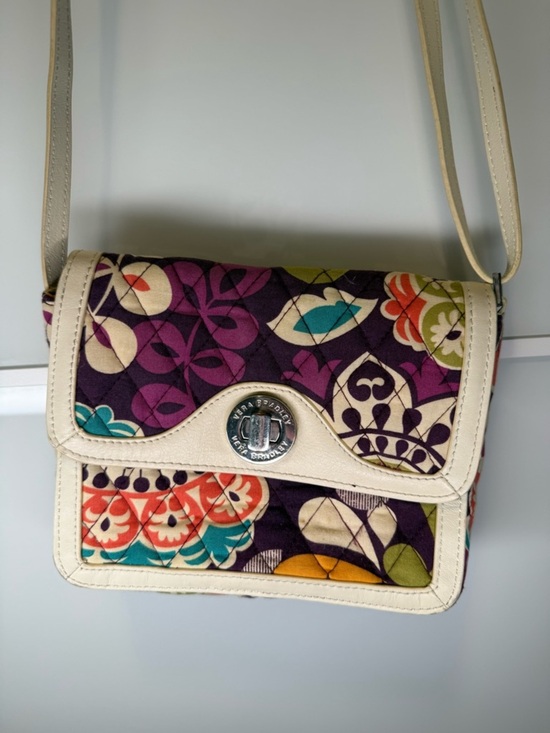Vera Bradley Handbags - Vera Bradley Patricia Crossbody in Plum Crazy